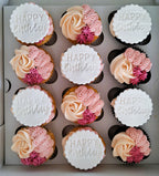 Happy birthday cupcakes